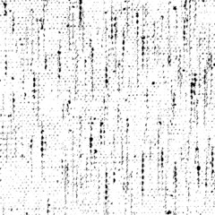 Vector fabric texture. Distressed texture of weaving fabric. Grunge background. Abstract halftone vector illustration. Overlay to create interesting effect and depth. Black isolated on white. EPS10.