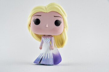 Naklejka premium Elsa from Frozen Funko Pop figurine