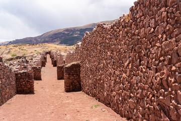 Pikillaqta Archaeological Park, Lucre, Quispicanchi Province, Cusco Department, Peru on October 7,...