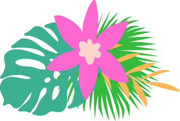 Tropical summer clipart