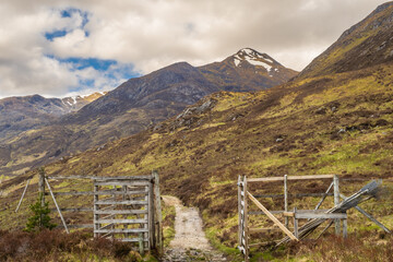 The Affric Kintail Way is a fully signposted, superb cross-country route for walkers and mountain...