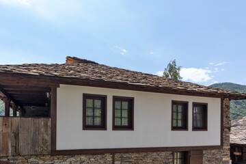 Village of Kovachevitsa with nineteenth century houses, Bulgaria
