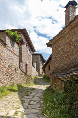 Village of Kovachevitsa with nineteenth century houses, Bulgaria