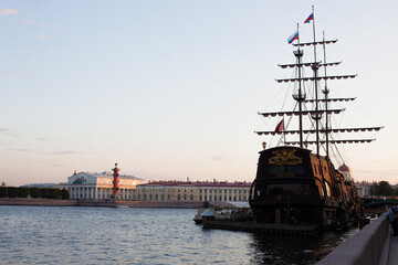 old ships in the port
