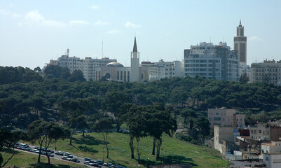 The mythical city of Tangier in Morocco