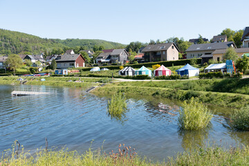 Traumhafte Wasserlandschaft in Woffelsbach am Rursee