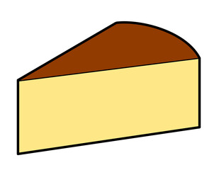 チーズケーキ(色線)