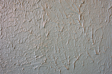 White painted wall with smudges