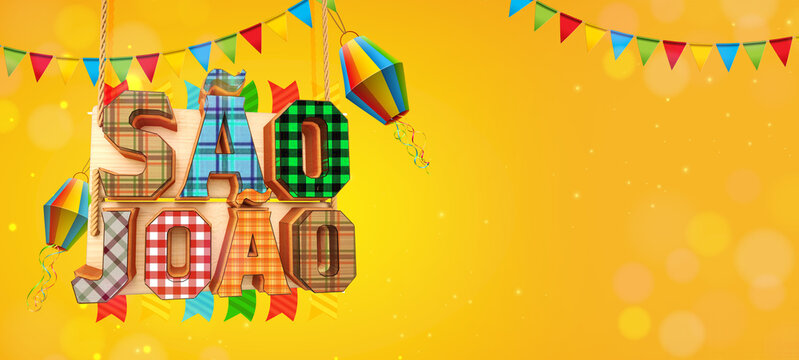 Festa Junina Fundo pronto xadrez Stock Illustration