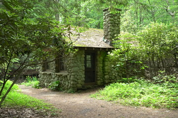 Fototapeta na wymiar Abandoned Cabin