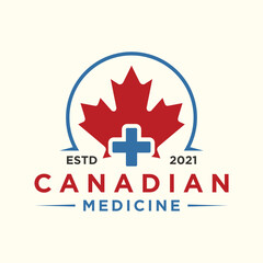 canada medicine logo design