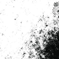 Vector grunge texture. Black and white abstract background. Eps10