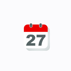 Fototapeta premium calendar vector
