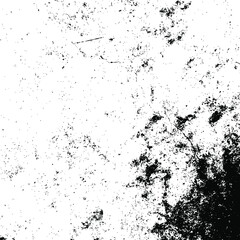Vector grunge texture. Black and white abstract background. Eps10