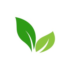 Green leaf logo
