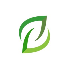 Green leaf logo