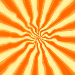 Radial background, poster design template, vector illustration