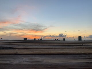 Fototapeta premium Aruba, Dock