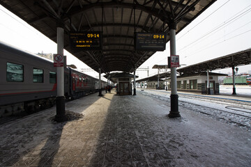 Krasnoyarsk railway station 