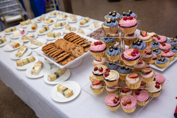 Weddings cake and desert