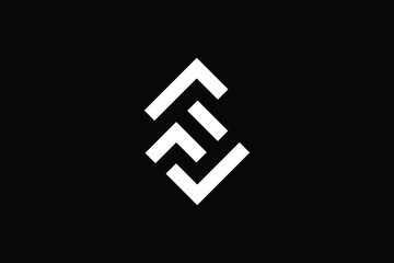 SF letter logo design on luxury background. FS monogram initials letter logo concept. SF icon design. FS elegant and Professional letter icon design on black background. S F FS SF