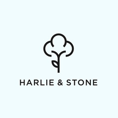 abstract spa logo. flower icon