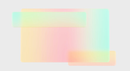 Frosted glass colorful background