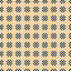 Abstract Cross Pattern generative computational art illustration