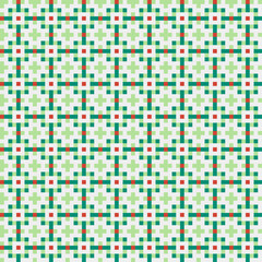 Fototapeta premium Abstract Cross Pattern generative computational art illustration