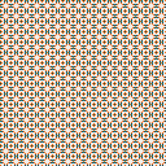 Abstract Cross Pattern generative computational art illustration