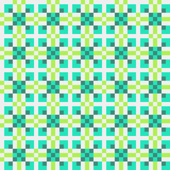 Abstract Cross Pattern generative computational art illustration