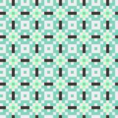 Abstract Cross Pattern generative computational art illustration