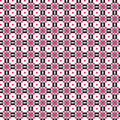 Abstract Cross Pattern generative computational art illustration