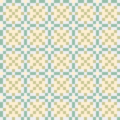 Fototapeta premium Abstract Cross Pattern generative computational art illustration