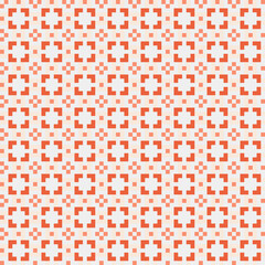 Abstract Cross Pattern generative computational art illustration