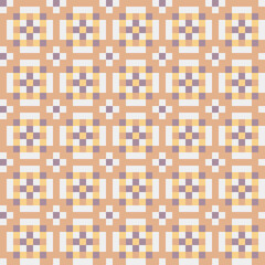 Abstract Cross Pattern generative computational art illustration