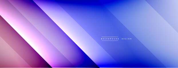 Dynamic lines abstract background. 3D shadow effects and fluid gradients. Modern overlapping forms