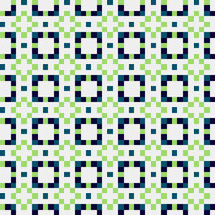Abstract Cross Pattern generative computational art illustration