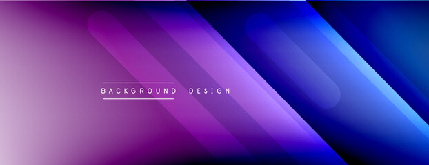 Dynamic lines abstract background. 3D shadow effects and fluid gradients. Modern overlapping forms