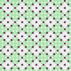 Abstract Cross Pattern generative computational art illustration