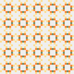 Abstract Cross Pattern generative computational art illustration