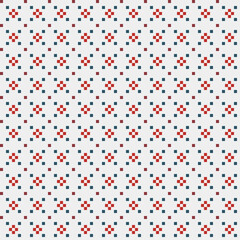 Abstract Cross Pattern generative computational art illustration