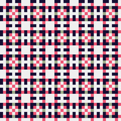 Abstract Cross Pattern generative computational art illustration