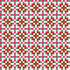 Abstract Cross Pattern generative computational art illustration