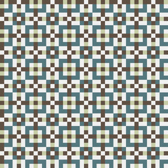 Abstract Cross Pattern generative computational art illustration