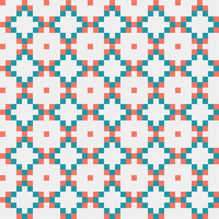 Abstract Cross Pattern generative computational art illustration