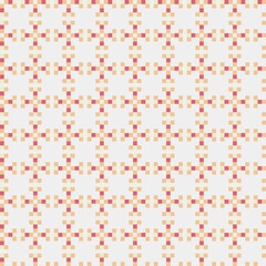 Abstract Cross Pattern generative computational art illustration