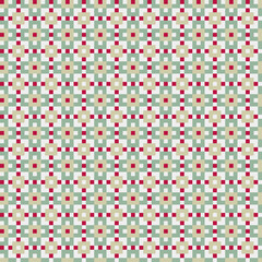 Abstract Cross Pattern generative computational art illustration