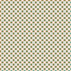 Abstract Cross Pattern generative computational art illustration