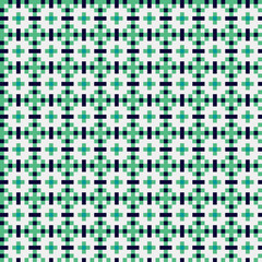 Abstract Cross Pattern generative computational art illustration